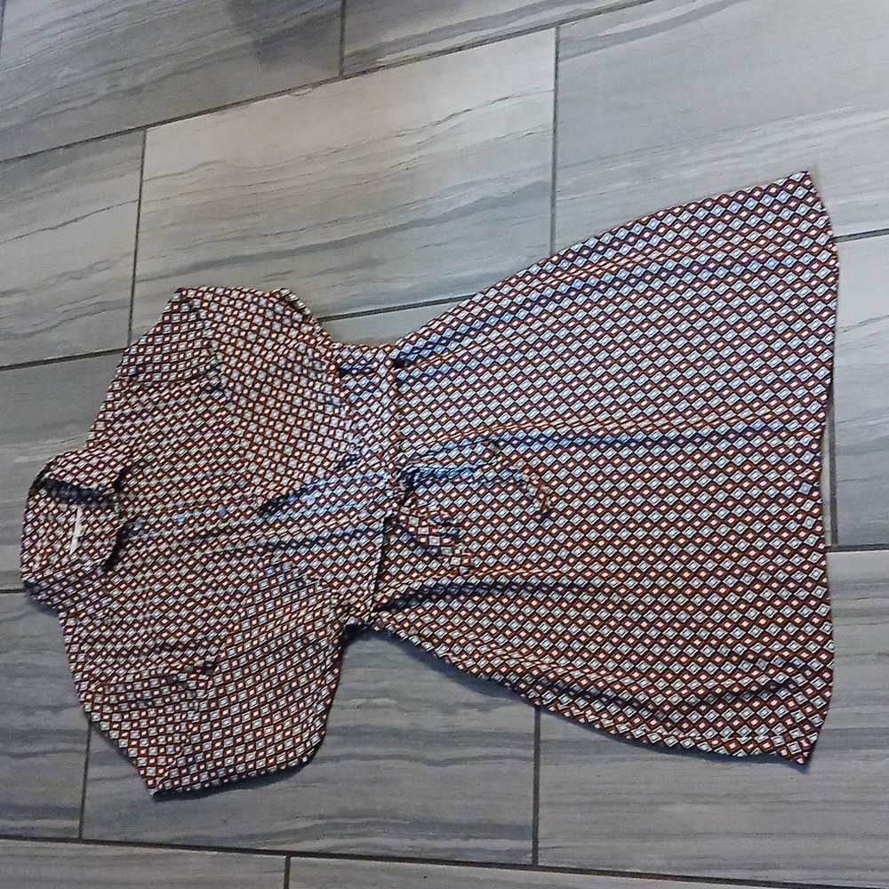 Sophie Max Brown Long Sleeve Shirt Dress - Picture 3 of 8